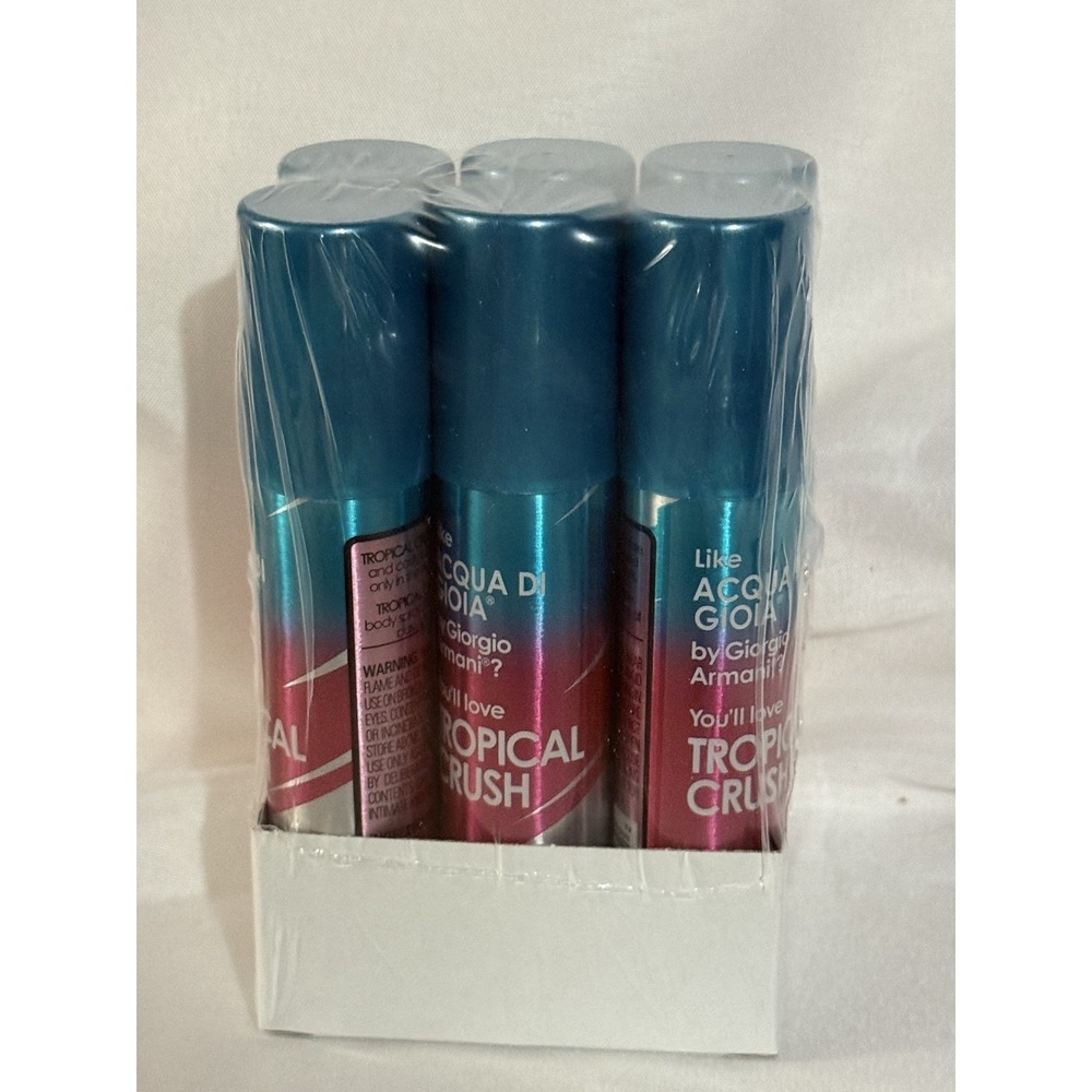 Designer Imposters Tropical Crush Body Spray 0.5 oz Lot of 6 New